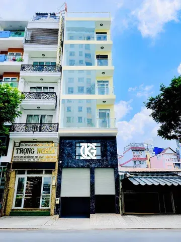 Cho Thuê Toà Nhà: 218 Hoà Hảo - Quận 10 - 6x13m, hầm, 7 tầng