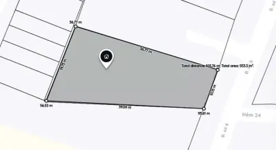 Bán nhà 553m² có sẵn 496m² thổ cư ngang 10m tại Phường Thủ Đức