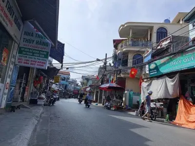 Bánbán nhà 2 tầng mặt đường chợ hàng – lê chân, hải phòng