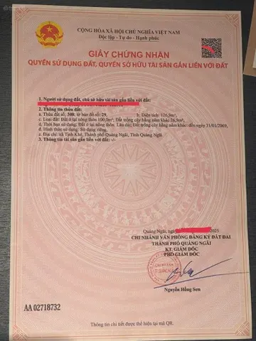 Rực rỡ sóng biển mỹ khê - xuất hiện siêu phẩm tịnh khê đẹp không tỳ vết - sẵn 100M² thổ cư - giá sốc chỉ 1.59 tỷ!
