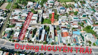 Bán lô đất hẻm 363 nguyễn trãi, TP quảng ngãi, 80M2