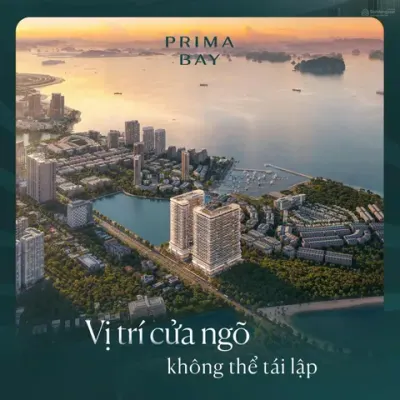 Bán Căn 2 ngủ 1vs 57m2 hướng Tây Bắc Gía 2.5 Tỷ- Dự án Prima Bay- Phường Bãi Cháy