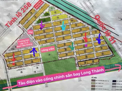 Cần bán gấp 10 lô vị trí đẹp:N4, N5, N6, N7, N9, đường 32m, lô góc 2MT gần chợ KDC An Thuận sân bay Long Thành