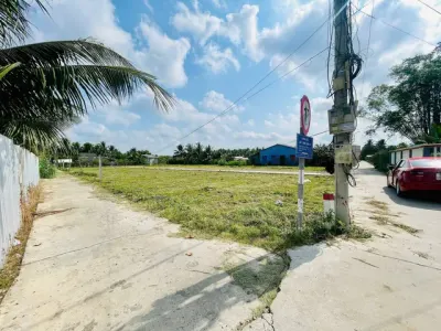 Đất 60M² – 3 mặt tiền – full thổ cư – gần aeon – chỉ 580 triệu