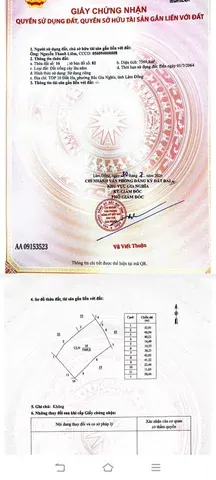 Bán Đất 20000m2 giá 52tỷ tại - Chọn - - Chọn - Phường Bắc Gia Nghĩa Lâm Đồng
