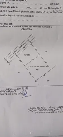 bán đất thổ cư cầu rạch sung _ Ba Láng thuộc nhơn nghĩa, Phong điền