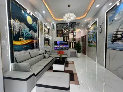 Kế trương thị hoa tân thới hiệp quận 12 hẻm xe hơi 46M² 2PN 4,69 tỷ