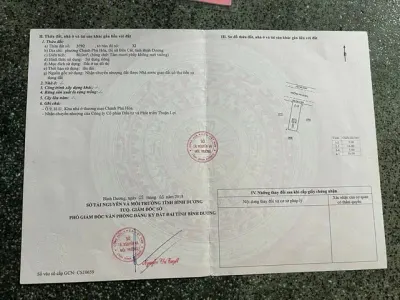 Bán lô Đất khu Richome1 chánh phú hòa . Bến cát .BD