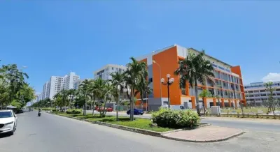 [ Nhà hàng Góc đường A1 _ Vĩnh Điềm Trung ] * Giáp trường Quốc Tế VietNam Singapore. Dt 449m2. Giá 100tr/m2