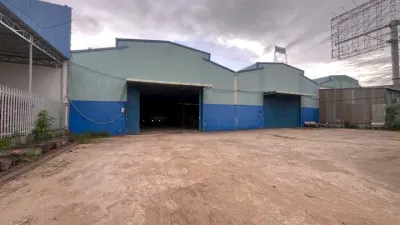Cho thuê kho bãi 1100m2 QL1A Hưng Phú - 66 Triệu