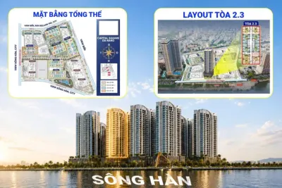 Chiết khấu đến 16% - căn hộ ven sông Hàn, Capital Square Đà Nẵng
