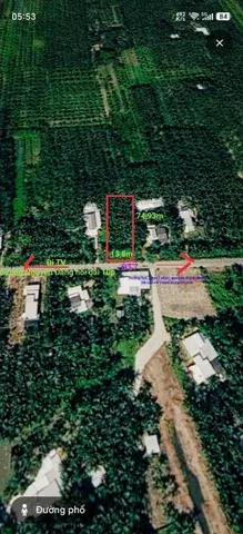 Bán Đất 1034m2 có sẵn 169 m2 thổ cư giá 1.2 tỷ tại Đường Hương lộ 7 Xã Đại Phúc Huyện Càng Long Trà Vinh