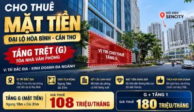 𝐜𝐡𝐨 𝐭𝐡𝐮𝐞̂ 𝐦𝐚̣̆𝐭 𝐭𝐢𝐞̂̀𝐧 đ𝐚̣𝐢 𝐥𝐨̣̂ 𝐡𝐨̀𝐚 𝐛𝐢̀𝐧𝐡 – 𝟑𝟏𝟎𝐦² – 𝐭𝐮̛̀ 𝟏𝟎𝟖 𝐭𝐫𝐢𝐞̣̂𝐮/𝐭𝐡𝐚́𝐧𝐠