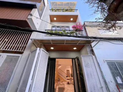22-cho thuê nhà 3 tầng mới nguyễn đức trung, thanh khê, full nội thất