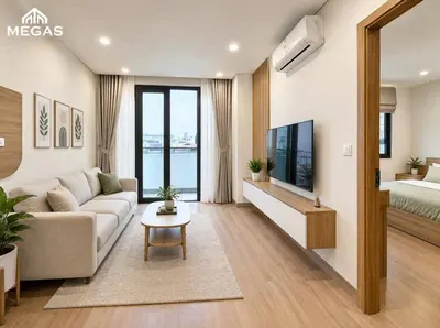 Cho thuê căn hộ mỹ đình nam từ liêm, căn 1pn 2pn mới full nội thất, oto đỗ cửa, giá 8tr