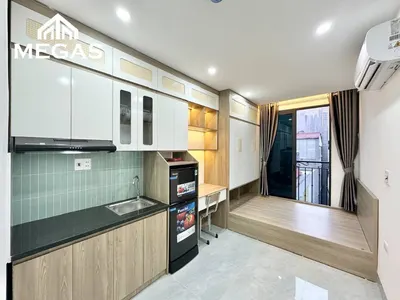Cho thuê căn hộ studio hồ tùng mậu, nam từ liêm, phòng mới tinh - full nội thất