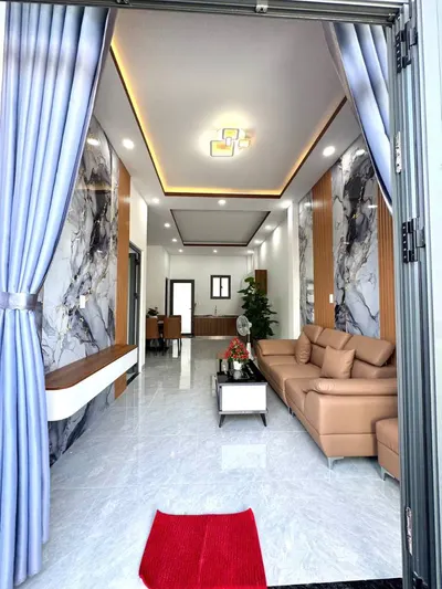 Bán nhà đối diện hồ xã diên điền, diên khánh, ngay khu dân cư, nhà mới 2 tầng giá 1.75 tỷ