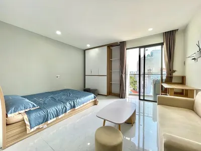 Căn hộ nguyễn thượng hiền, bình thạnh, ban công lớn, máy giặt riêng