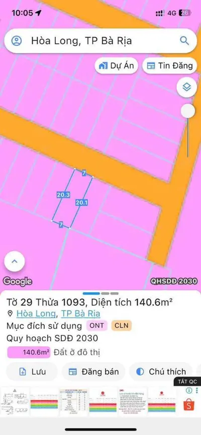 Bán đất võ thị sáu, bà rịa- vũng tàu, hồ chí minh, 140m2, giá 1,25 tỷ