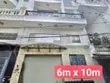 Nhà (6x10) 5 tầng, 4 phòng ngủ, Đường Lê Văn Quới
