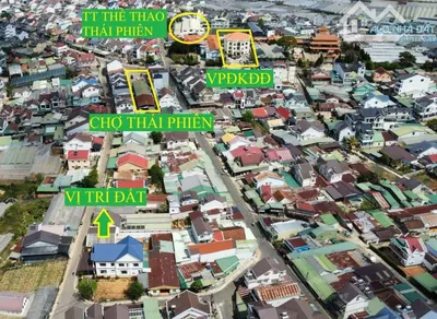 Mặt bằng kinh doanh 12m mặt tiền gần chợ Thái Phiên giá đầu tư