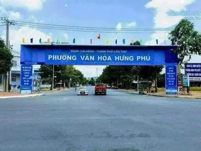 Bán đất mặt tiền đường trần văn trà ( a3 ) KDC hưng phú - hướng đông nam