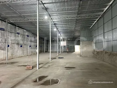 Kho xưởng bãi 650 m² kho xây dựng 504 m² mặt tiền đường Quốc Lộ 91