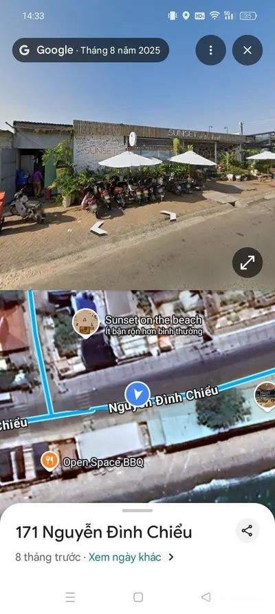 Cho thuê mặt bằng: Đất thuộc trung tâm khu vực bờ kè hải sản
