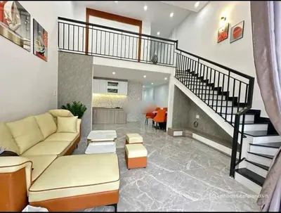 Cho thuê nhà riêng: Cho thuê nhà 2 tầng mặt tiền Hòa An Cẩm