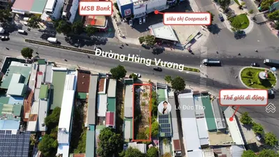 Sản phẩm hiếm đất mặt tiền đường hùng vương, tp cam ranh, đối diện coopmark, ngang 10.1m dài 35m