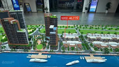 Căn góc sonata hướng sông sát 2 tòa chung cư, thích hợp cho thuê, kinh doanh, buôn bán. ck 10%