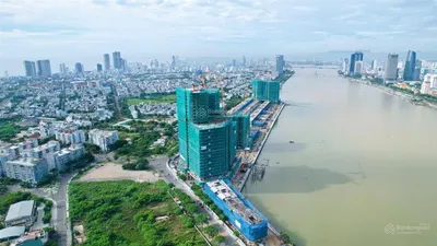 Căn hộ 2pn tầng 21 view trực diện sông hàn, dt 85.4m2, dự án sun symphony residence đà nẵng