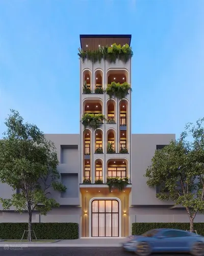 Tòa căn hộ 7 tầng luxury nguyễn thiện kế cách nguyễn văn thoại 50m bên thứ 3 thuê 160 triệu/tháng