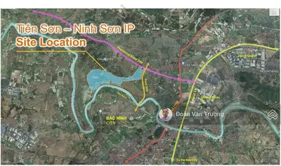 Bán đất công nghiệp tại kcn tiên sơn ninh sơn (ez park) việt yên bắc giang. dt 8000m2