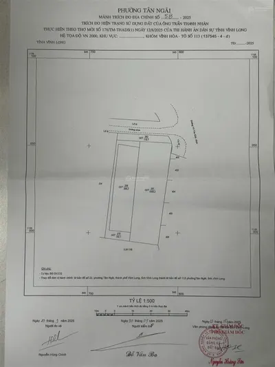 Bán đất giá tốt, võ văn kiệt, tân ngãi, vĩnh long, 25 tỷ, 1898,2 m². ngân hàng định giá 25 tỷ.