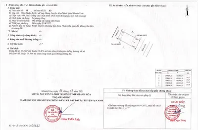 Bán nhanh lô đất mặt tiền quốc lộ 1a thôn xuân tự vạn hưng
