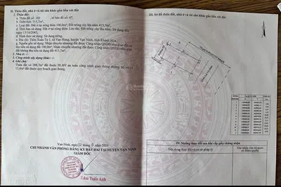 Thửa283 tờ 47.bán đất thôn xuân tự2 vạn hưng vạn ninh