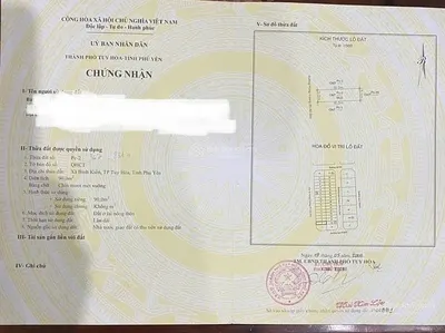 Bán đất mặt tiền hùng vương vị trí đẹp kinh doanh xã bình kiến, thành phố tuy hòa, tỉnh phú yên