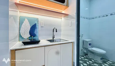 Studio full nội thất - bancol thoáng - gần Đại học Văn Hiến - nhà mới xây 100%