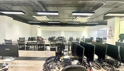 Cho thuê văn phòng sẵn nội thất Trần Thái Tông Cầu Giấy 200m² 35tr