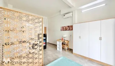 Studio full nội thất ban công - Nhà mới xây 100% - Gần Đầm Sen