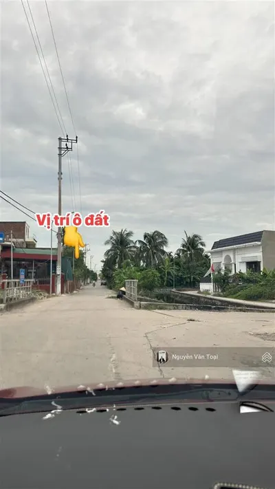 Bán ô đất trục chính khu 8 hà an thông vin cách dự án 500700m trục kinh doanh
