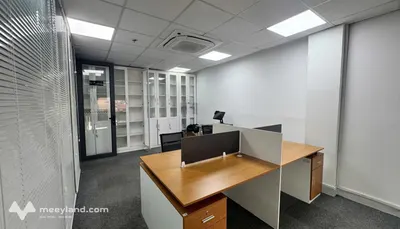 Cho thuê VP Nguyễn Huy Tưởng 160m2 có sẵn fitout vào làm việc được ngay
