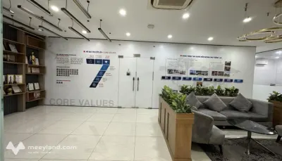 Cho thuê tòa nhà văn phòng diện tích 15x20m tại khu đô thị Him Lam. DTSD 1000m2