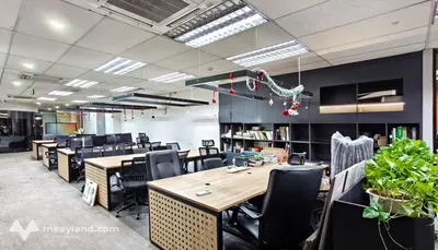 Cho thuê VP 286m2 full nội thất - 4 thang máy - view sông - Q4 - Kề Q1 - Dọn vào làm việc ngay