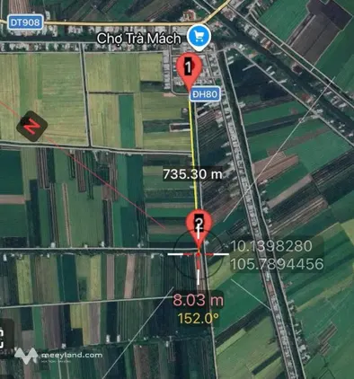 Chốt ngay 5 công đất vườn mít trĩu quả, chủ về hưu nên bán gấp