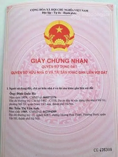 Đất đẹp không chờ người lô đất nằm tại vĩnh sinh, mạo khê