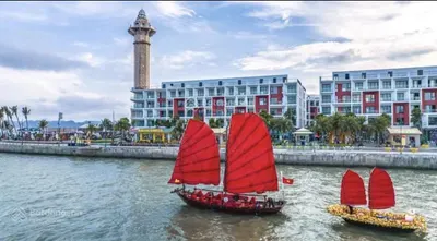 Siêu phẩm sh 127,5m xây 5 tầng, 1 hầm mặt biển cảng tàu sun bãi cháy. trả trước 12 tỷ (50%)nhận nhà
