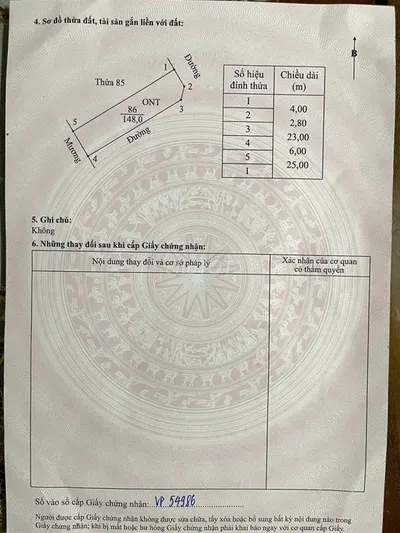 Bán lô đất siêu đẹp Khánh Hội, Ninh Bình, giá cực chất 3,8 tỷ, 148m2