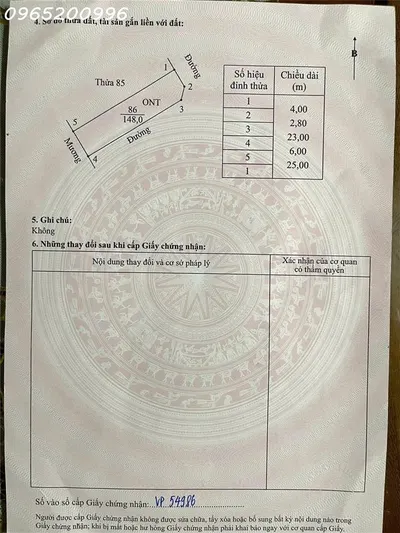 Bán lô đất siêu đẹp tại xã Khánh Hội, Ninh Bình, giá cực chất 3,8 tỷ, DT 148m2